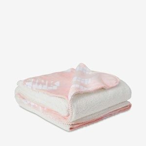 NWT Victoria's Secret PINK Sherpa Blanket